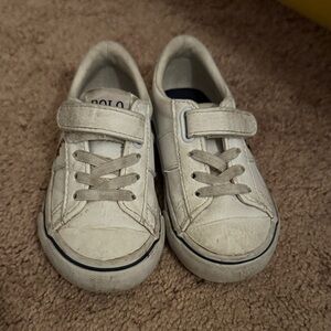 Polo by Ralph Lauren Kids Cream Sneakers